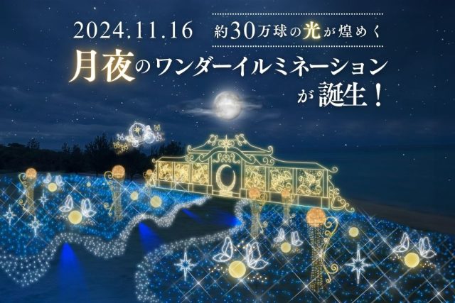 ＜外来ゲスト抽選会のお知らせ＞「月夜のワンダーイルミネーション」11/16 点灯式について